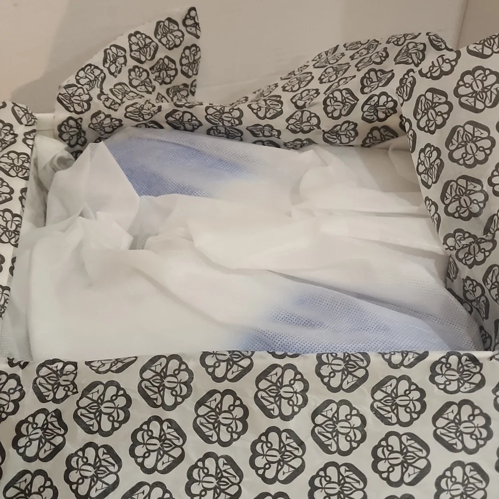 Authentic Alexander McQueen Oversized Spray Flocking Sneakers Men size 8 - Picture 11 of 13